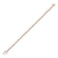 Diana M Jewels - Women's Round Lab-Grown Diamond Tennis Bracelet (5.00 Ct) - Statement