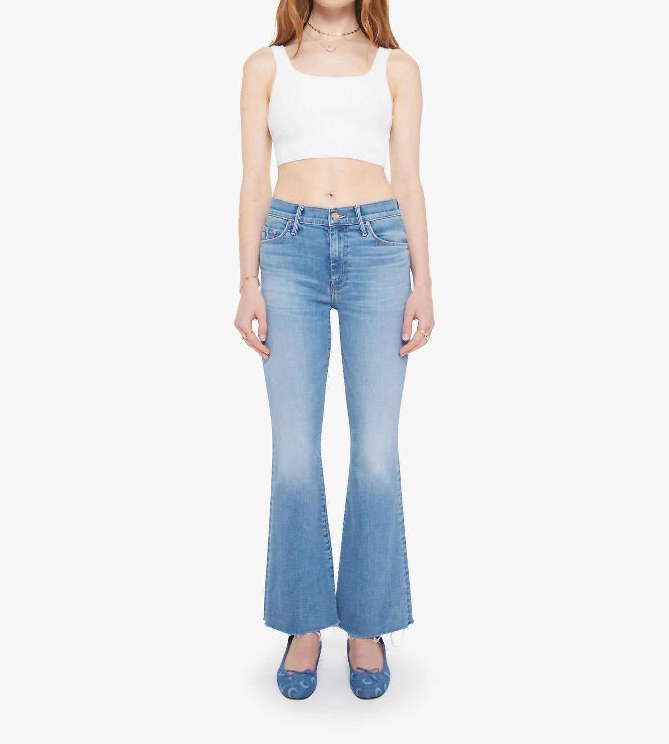 Mother - Weekender Fray Mid-rise Jeans