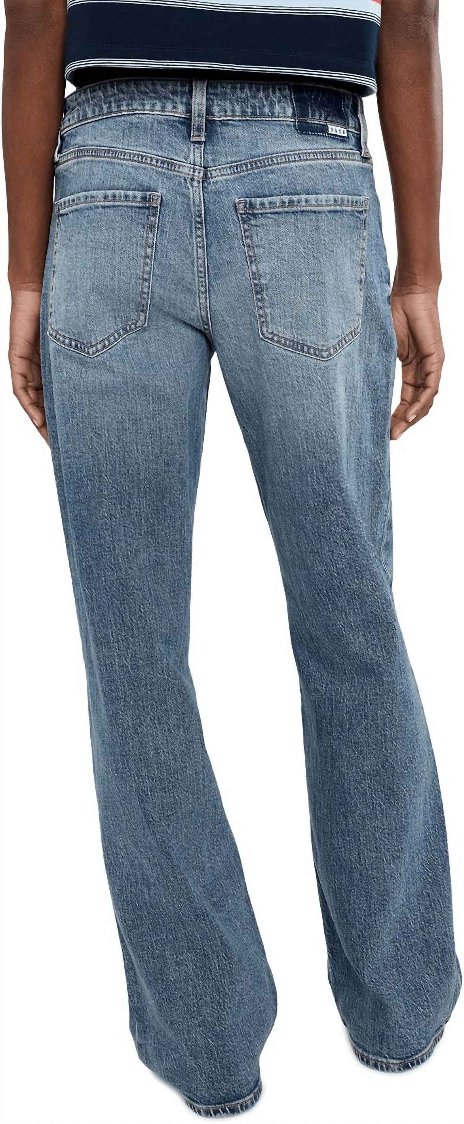 Daze - Keeper Low Rise Straight Jeans