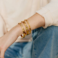 Sahira Jewelry Design - Women's Elsie Eternity Bracelet