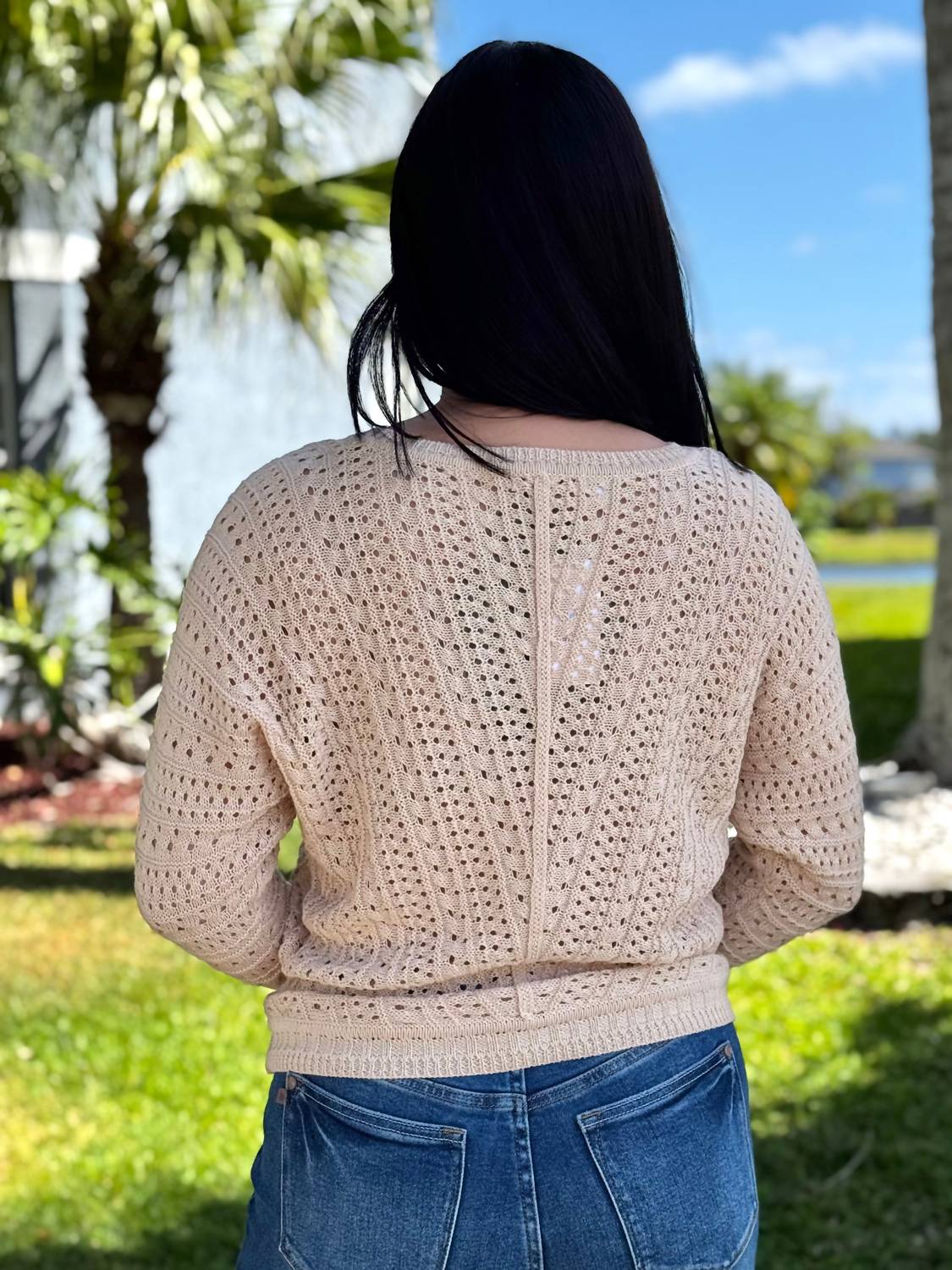 Staccato - Cindy Dolman Sleeves Sweater
