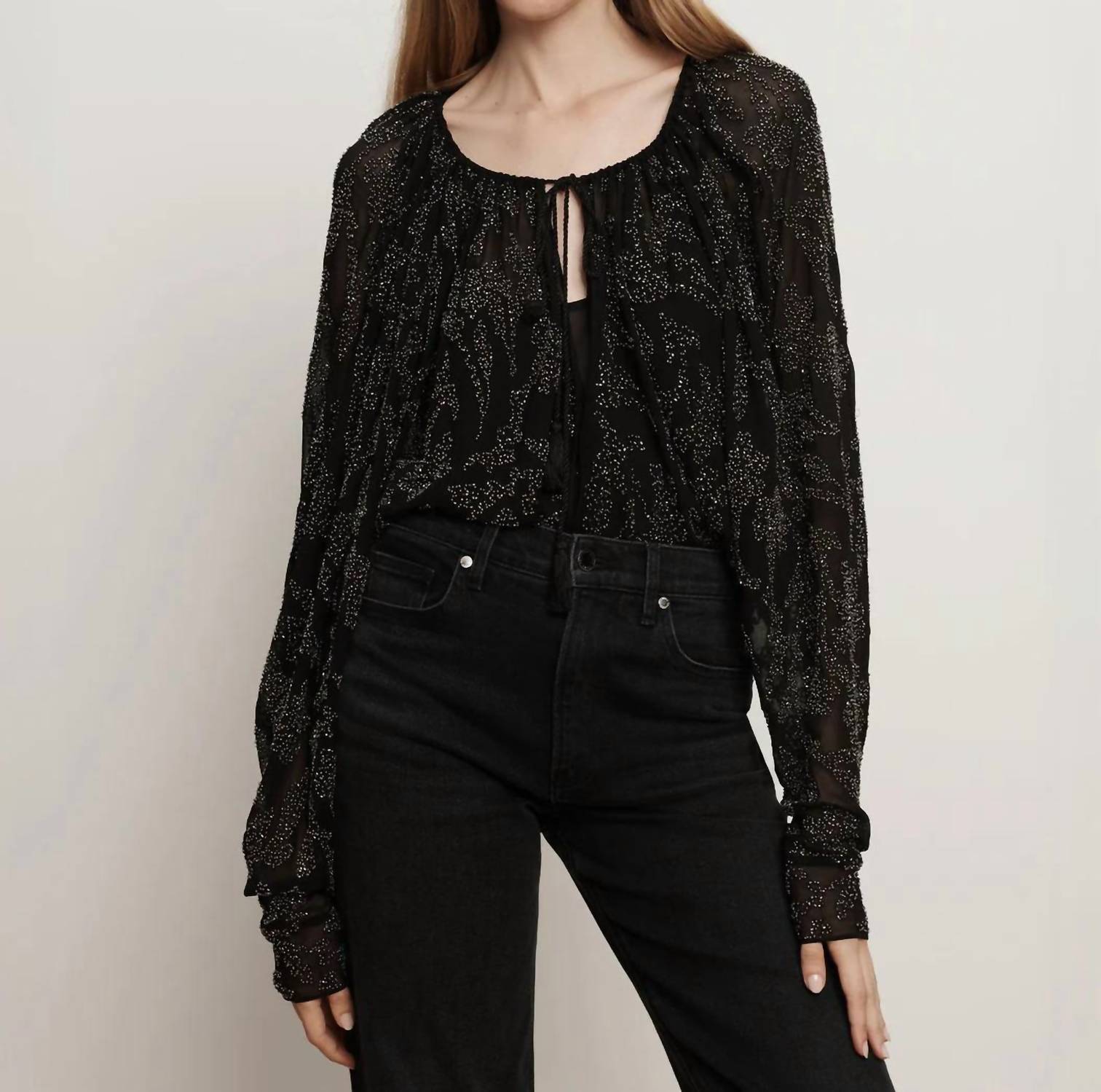 Veronica Beard - Marlena Beaded Blouse