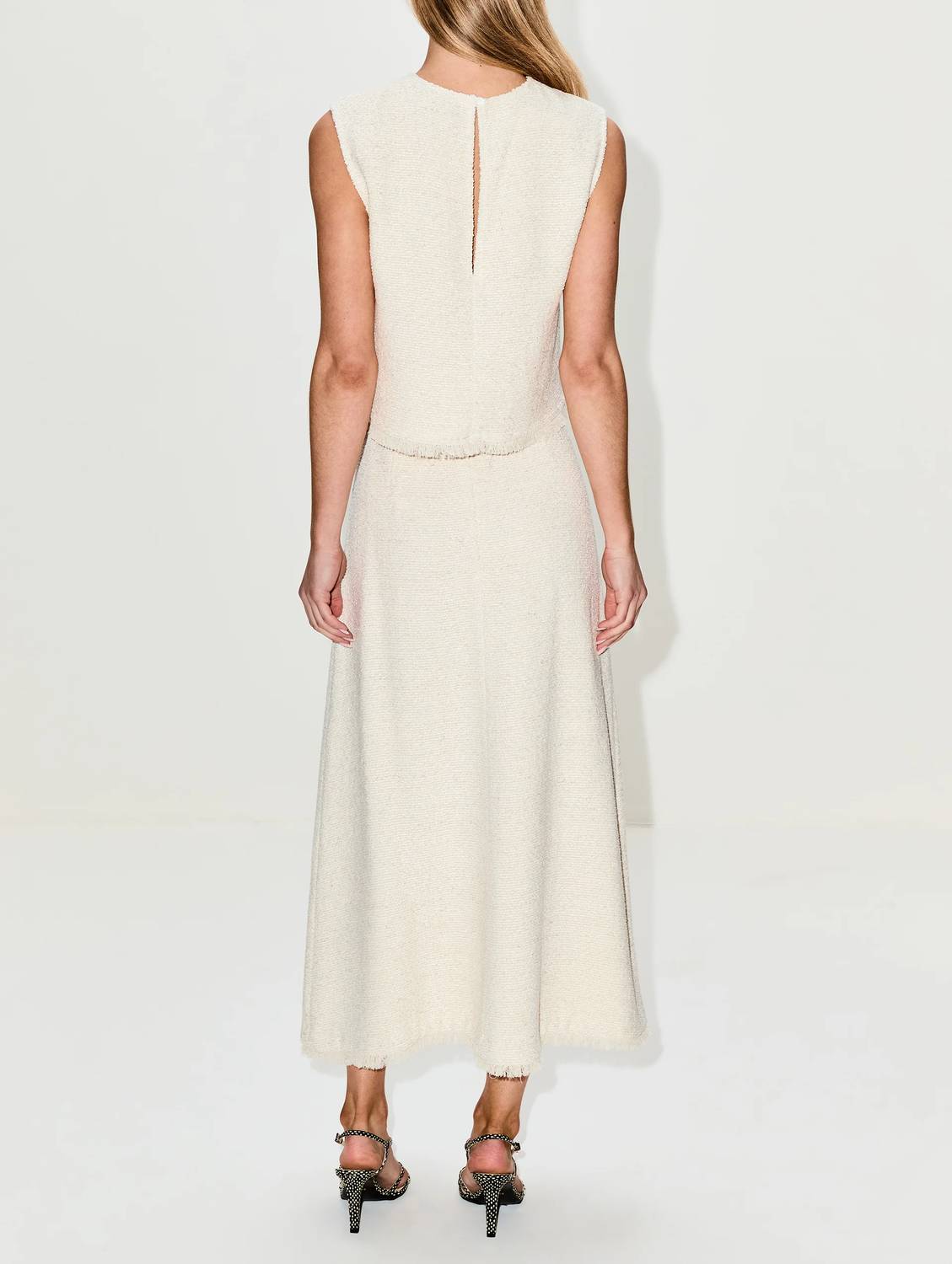 Twp - Women's A-line Skirt With Raw Hem