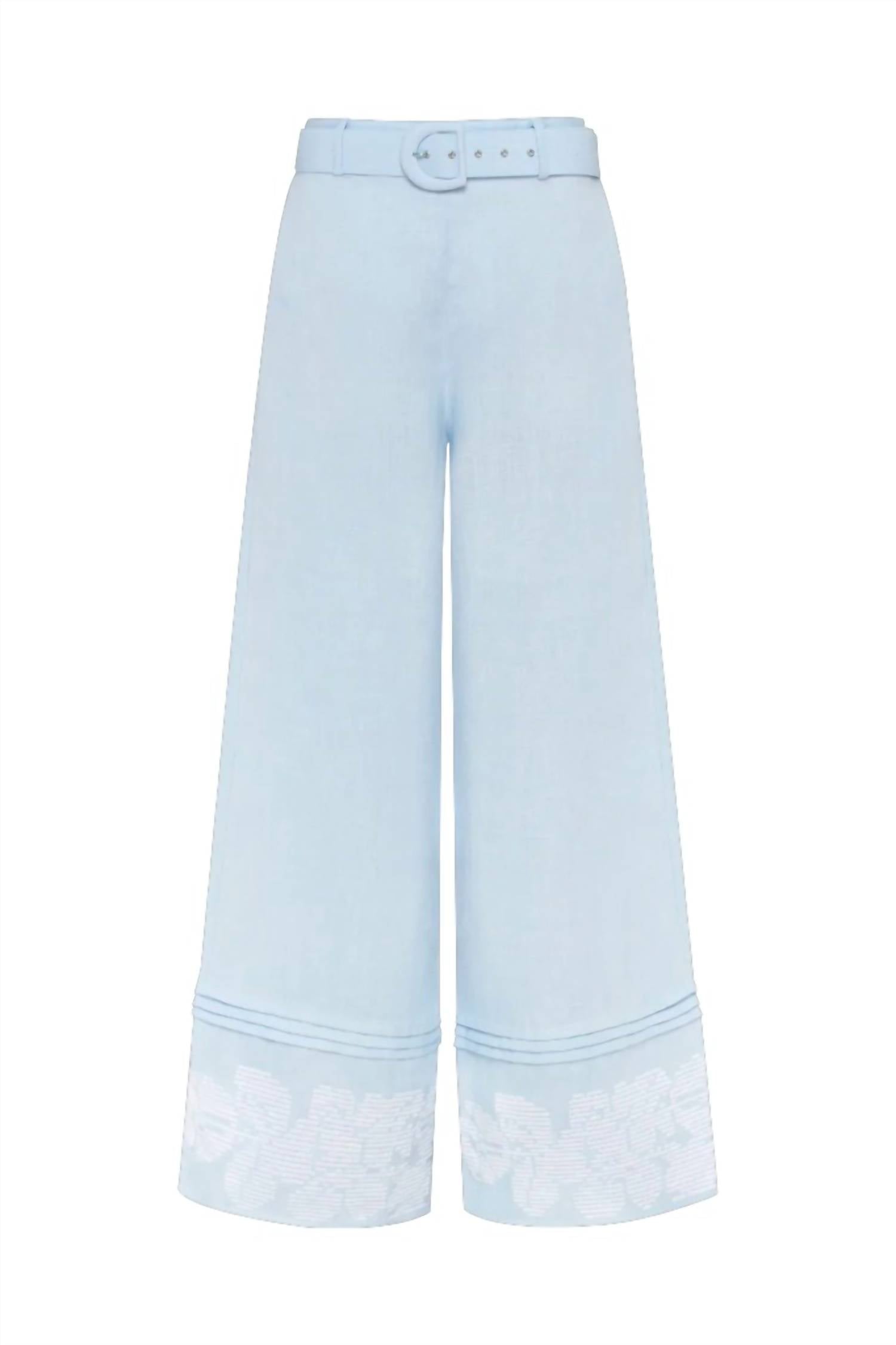 Annabo - Desert Rose Wide-Leg Pants