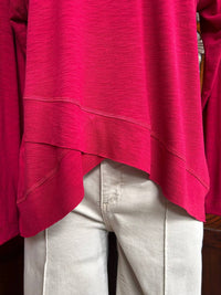 Nally & Millie - Women's Slub Long Sleeves Hoodie