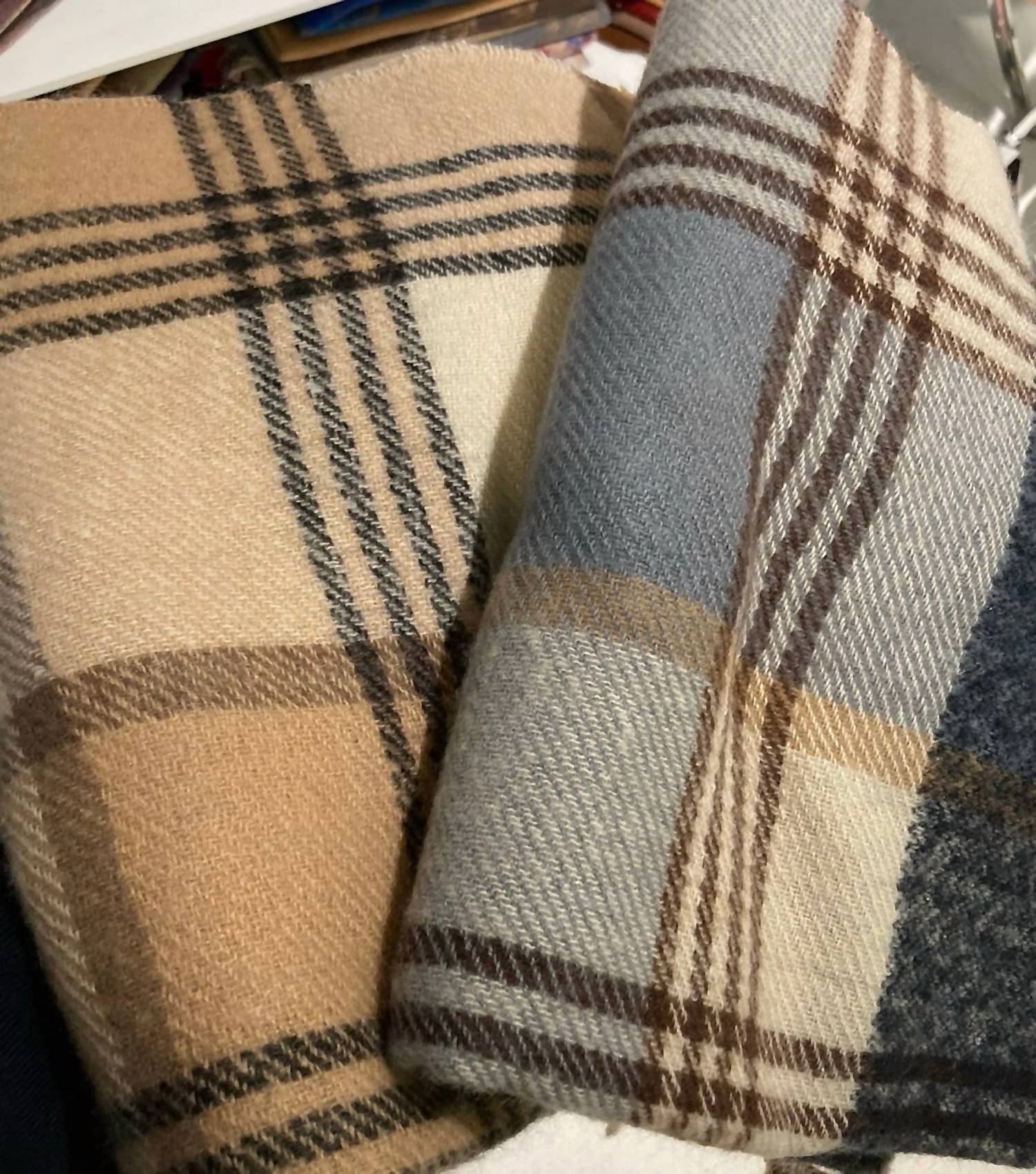 Pretty Persuasions - Women's Fall Plaid Scarf