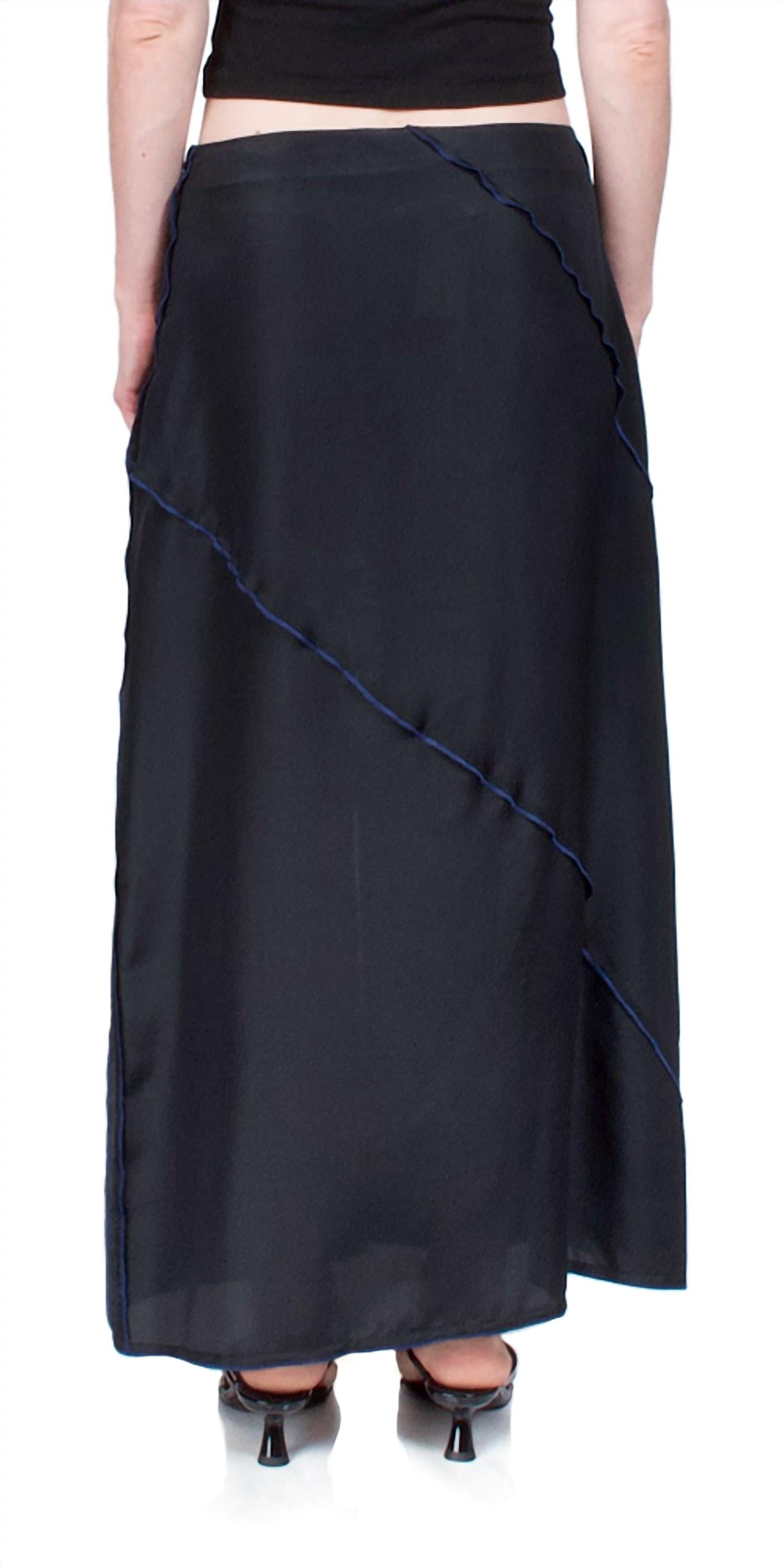 6397 - Deconstructed Midi Skirt