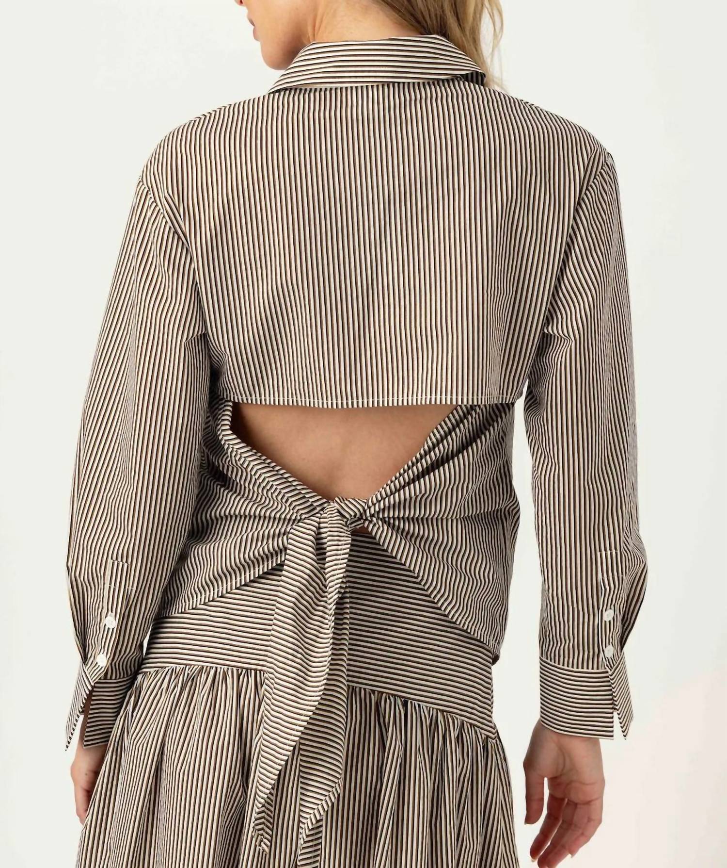 Sundays - Striped Aster Shirt