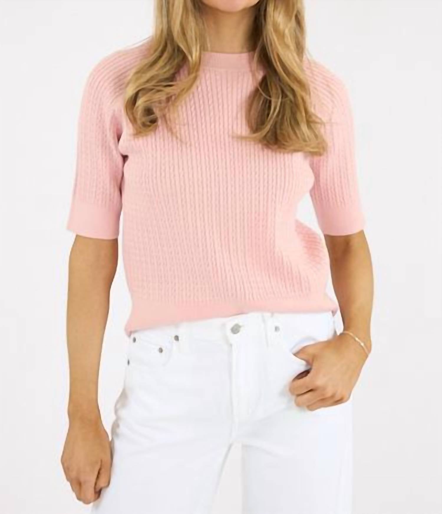 Sundays - Kendra Short Sleeve Sweater