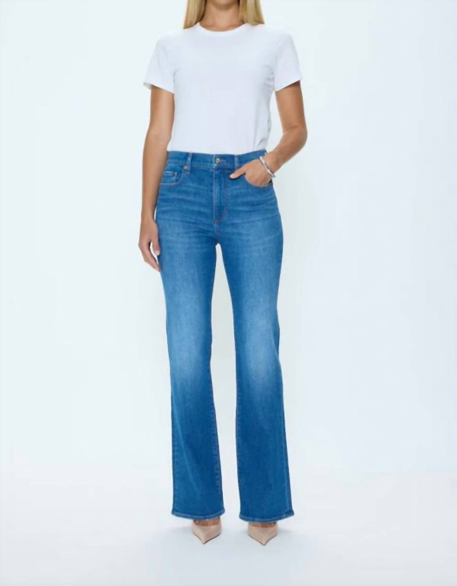 Pistola - Evie High Rise Slim Boot Cut Jean