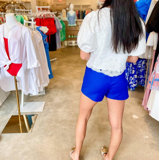 Needii - Hannah Short Puff Sleeve Top