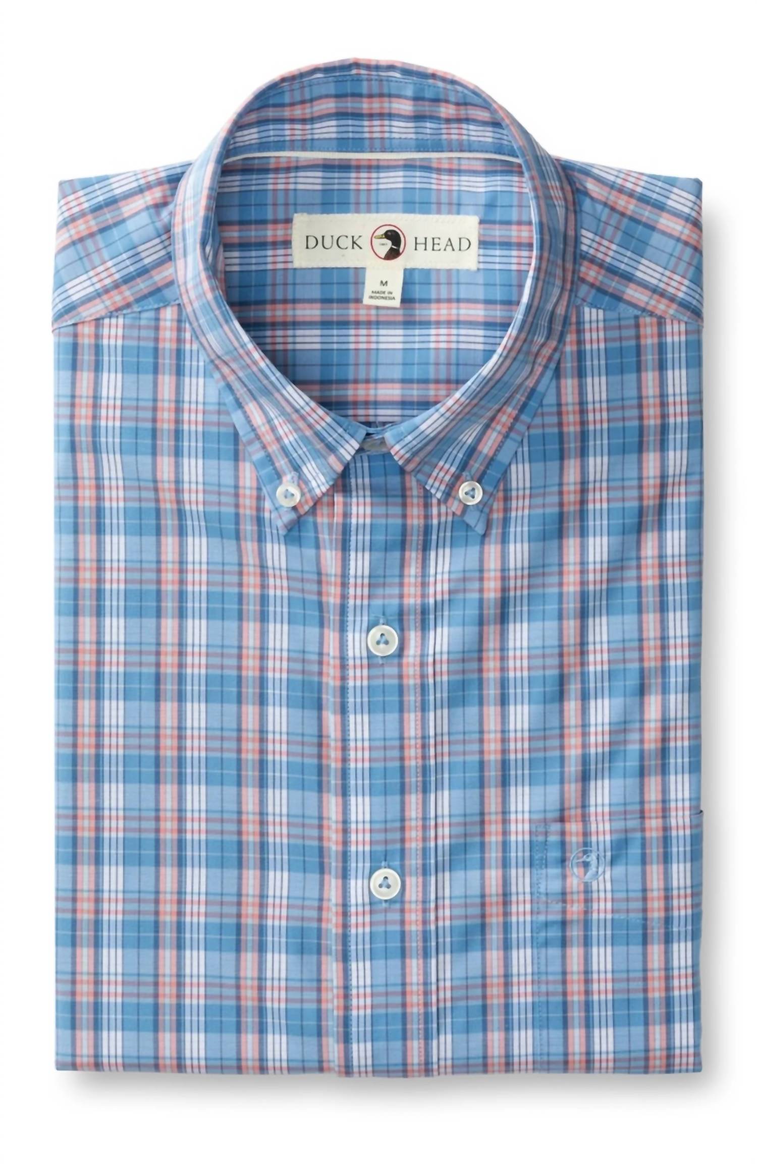 Duck Head - MARCUS LONG SLEEVE PERFORMANCE POPLIN SPORTS SHIRT