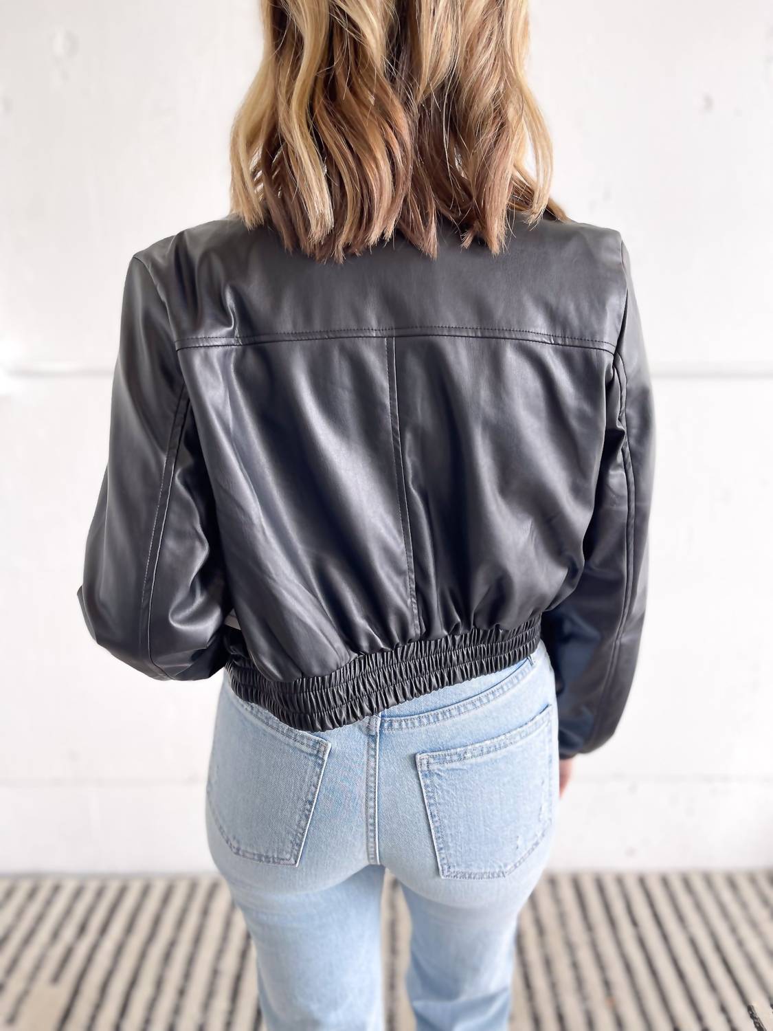 Daze - Armani Leather Jacket