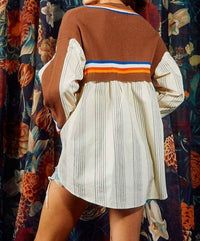 Bucketlist - Twofer Style Hi-low Hem Cardigan Top