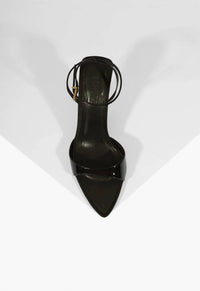 SCHUTZ Women's Elodie Buckle Sandals in black - women's sandal - alternate view