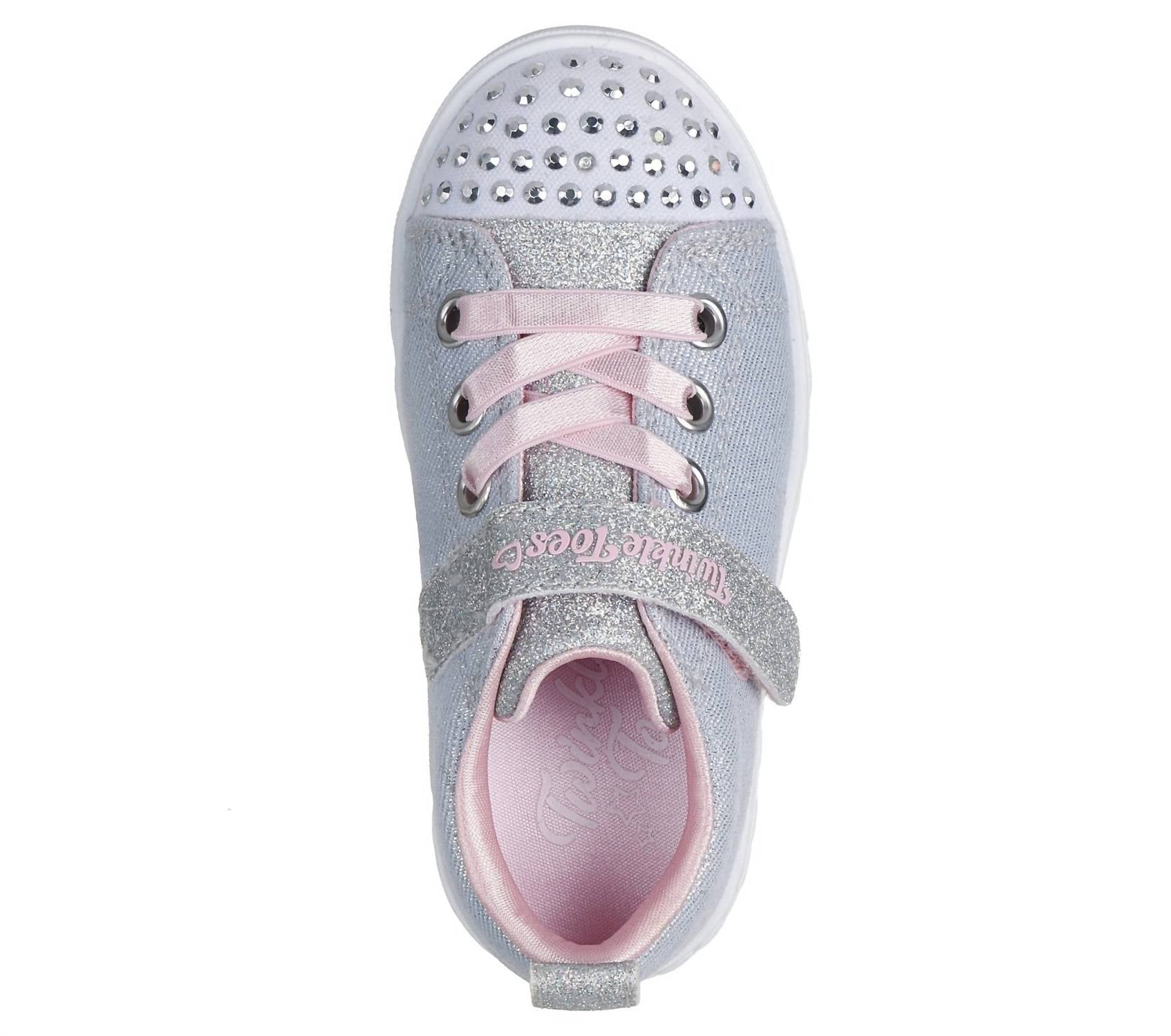 Skechers - Girls Heart Steps Shimmer Sweetie Shoes