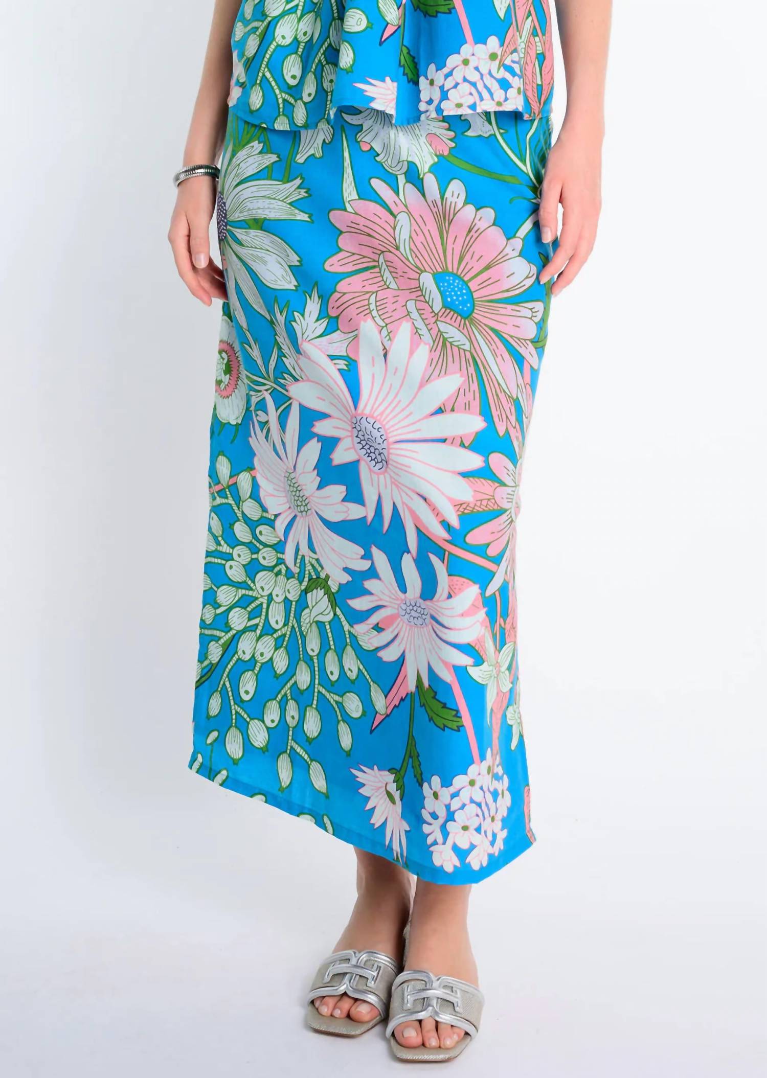 Ivy Jane Women's Tropical Breeze Skirt in blue - women's skirt - view 4
