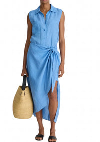 Apiece Apart - Tamar Sleeveless Wrap Maxi Dress