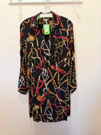 Esqualo - Equestrian Print Shirt Dress