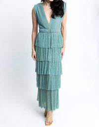 Karlie - V-neck Maxi Dress