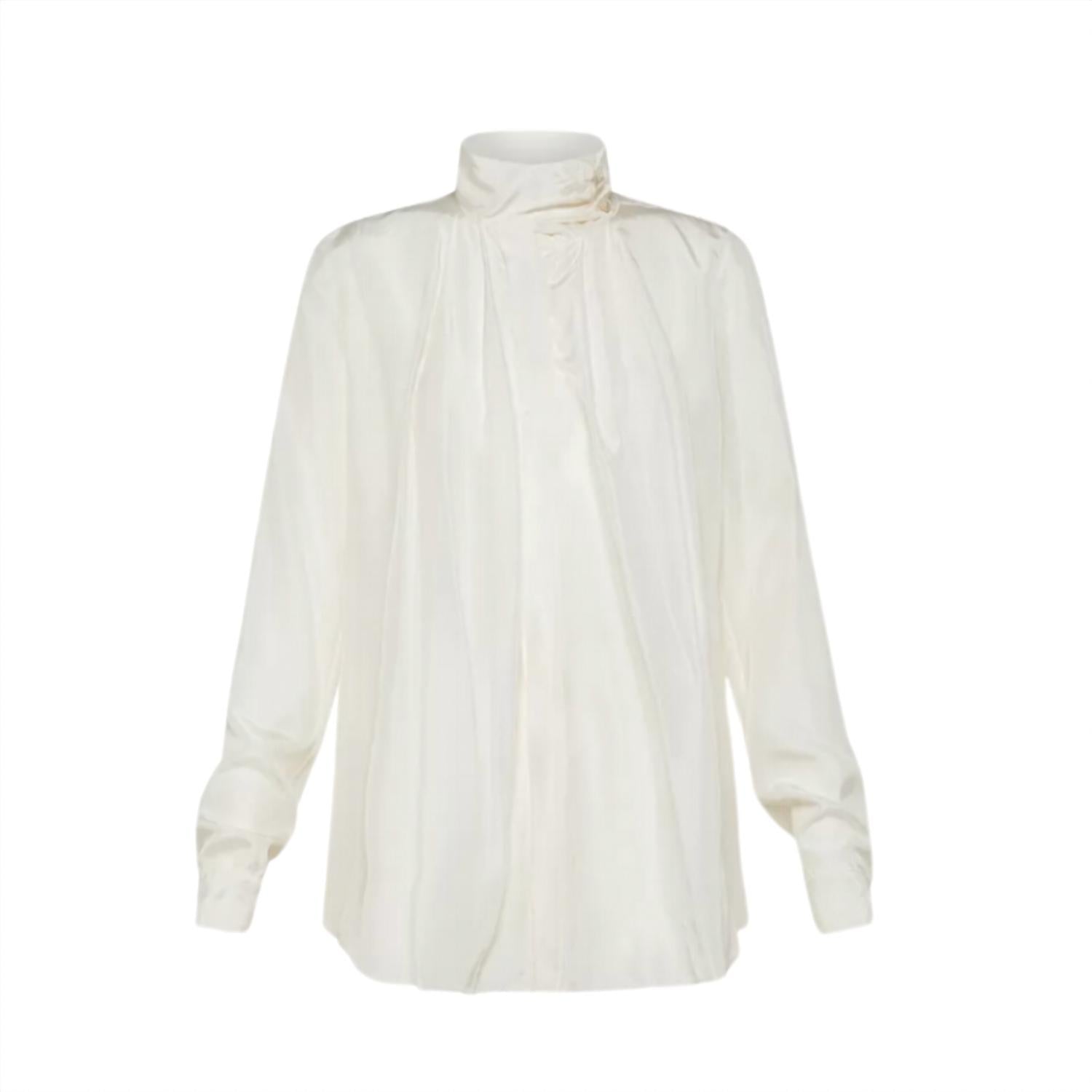Forte Forte - Women's Habotai Silk Bohemian Shirt
