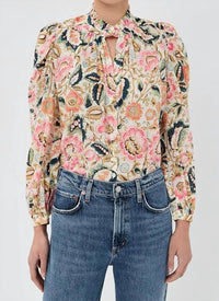 Alix Of Bohemia - Annabel Melon Bloom Shirt