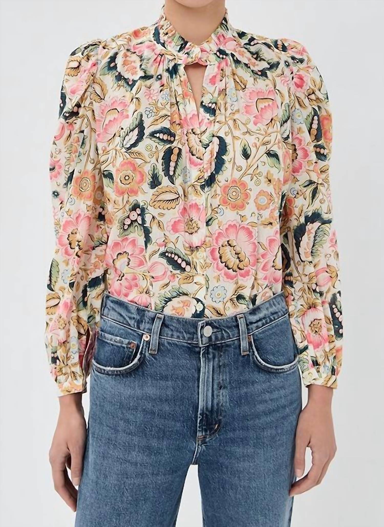 Alix Of Bohemia - Annabel Melon Bloom Shirt