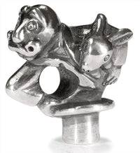 Trollbeads Women's Magician Bead Charm in silver - women's accessory