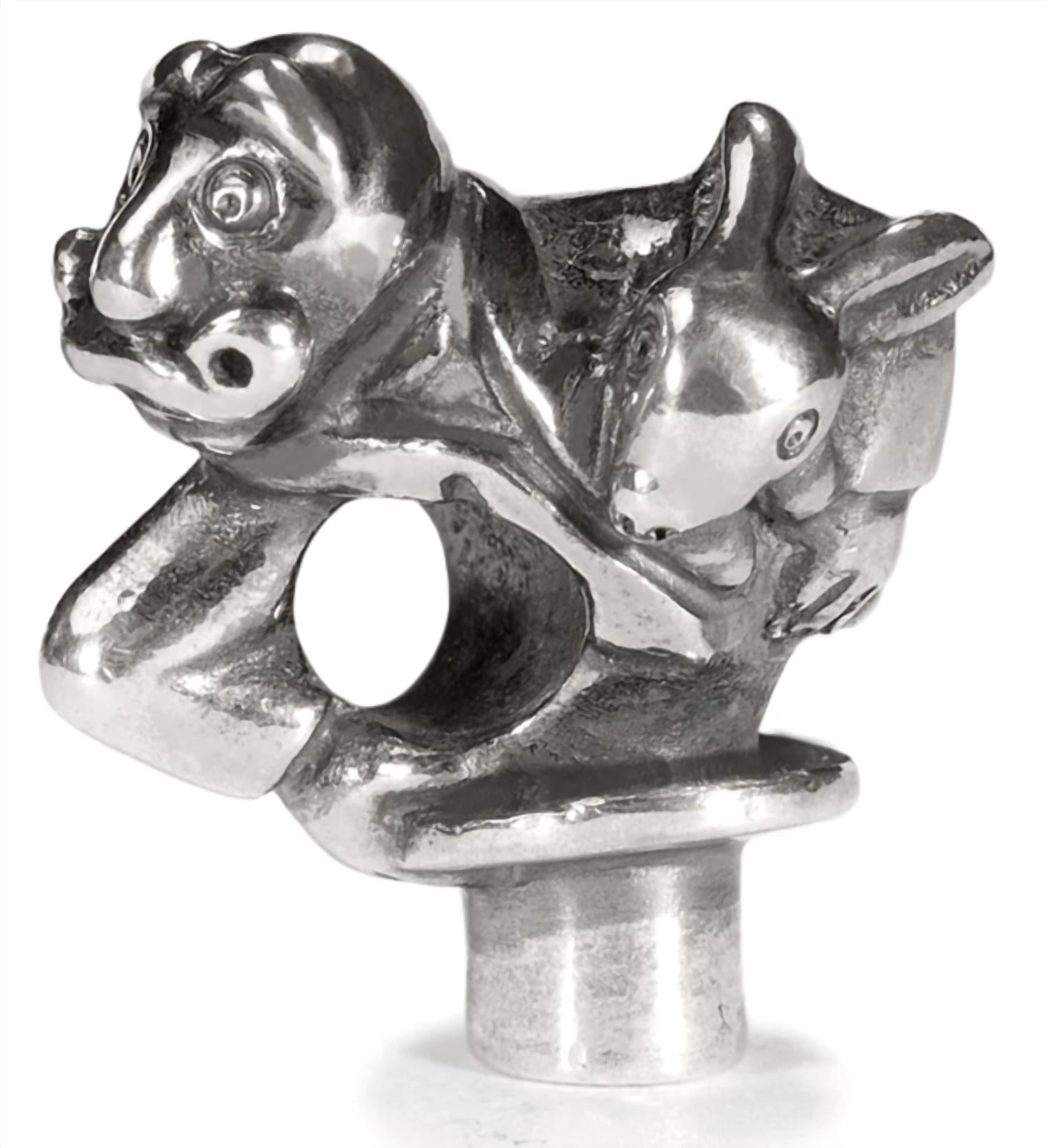 Trollbeads Women's Magician Bead Charm in silver - women's accessory