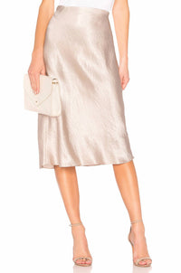 Vince - Side Slit Slip Skirt