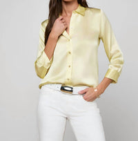 L'Agence - Dani 3/4 Sleeve Blouse