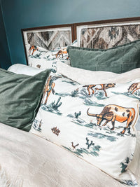 Hiend Accents - Ranch Life Reversible Color Duvet Set