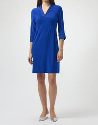 Joseph Ribkoff - Silky Knit And Memory Trapeze Mini Dress