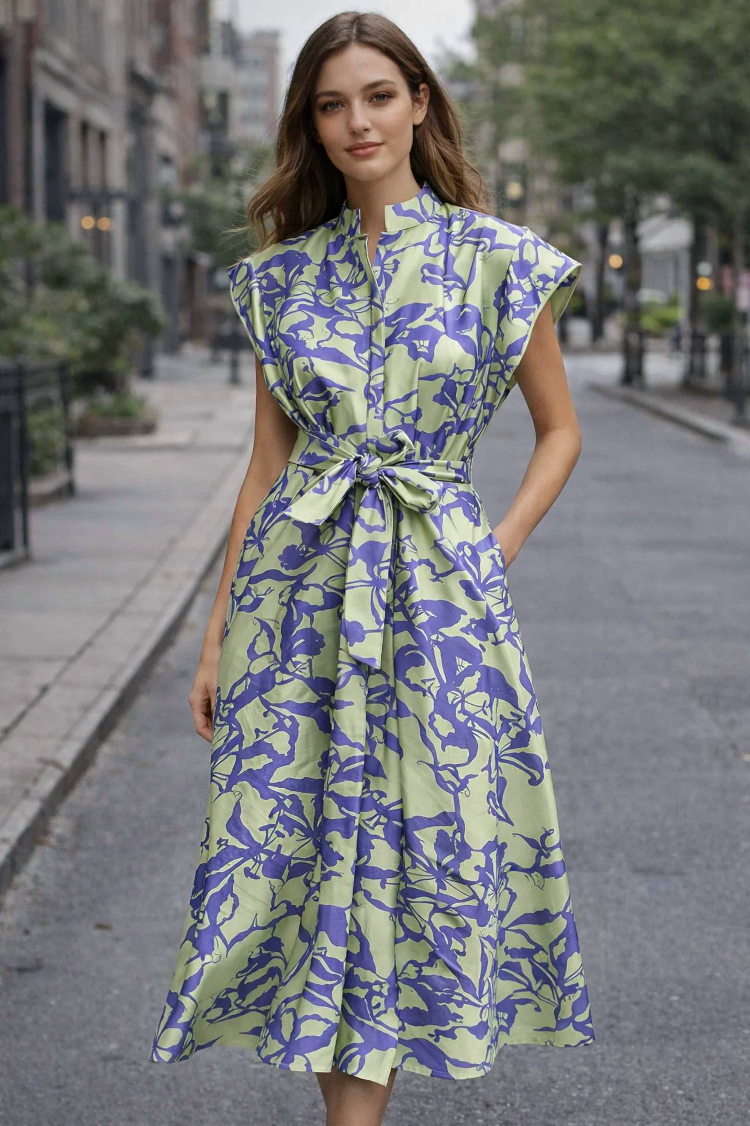 Faherty - Honeydew Rocky Dress