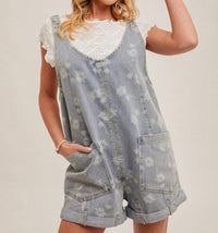 Hem & Thread - Flower Motif Shortall