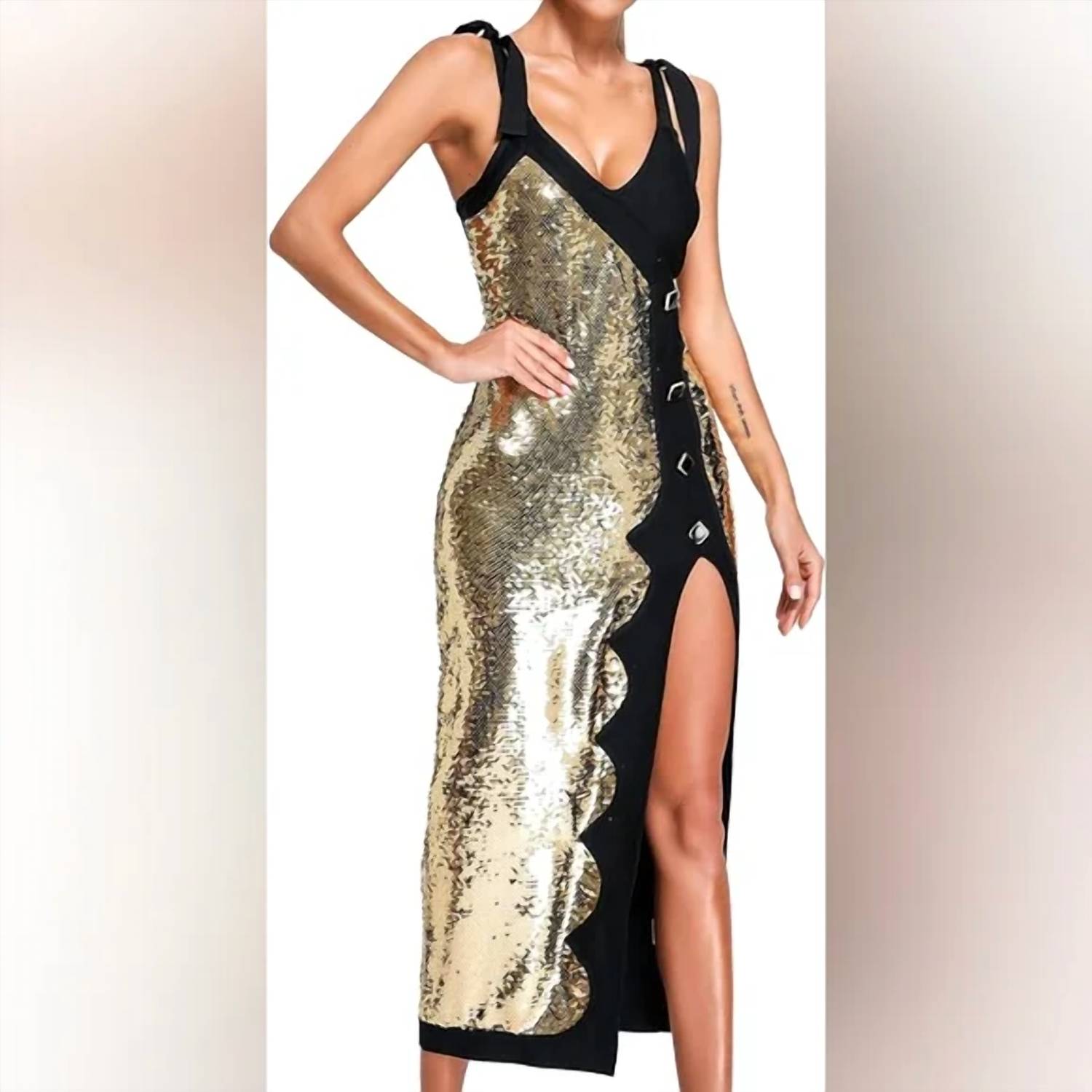 Latiste - Holiday Shiny Dress
