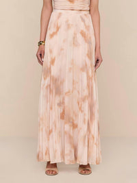 L'Agence - Torin Pleated Maxi Skirt