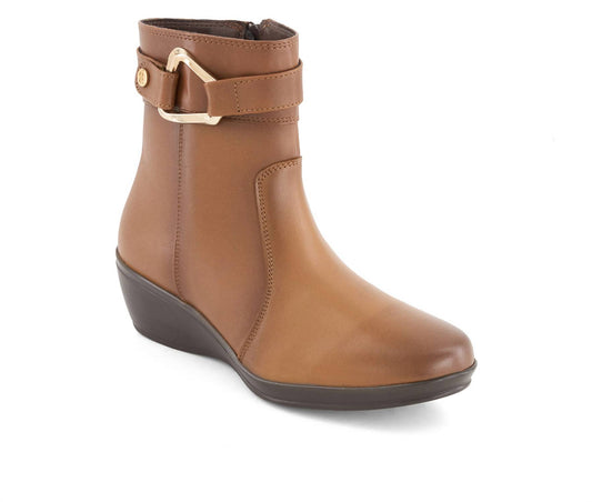 Andrea - Women's Leather Booties