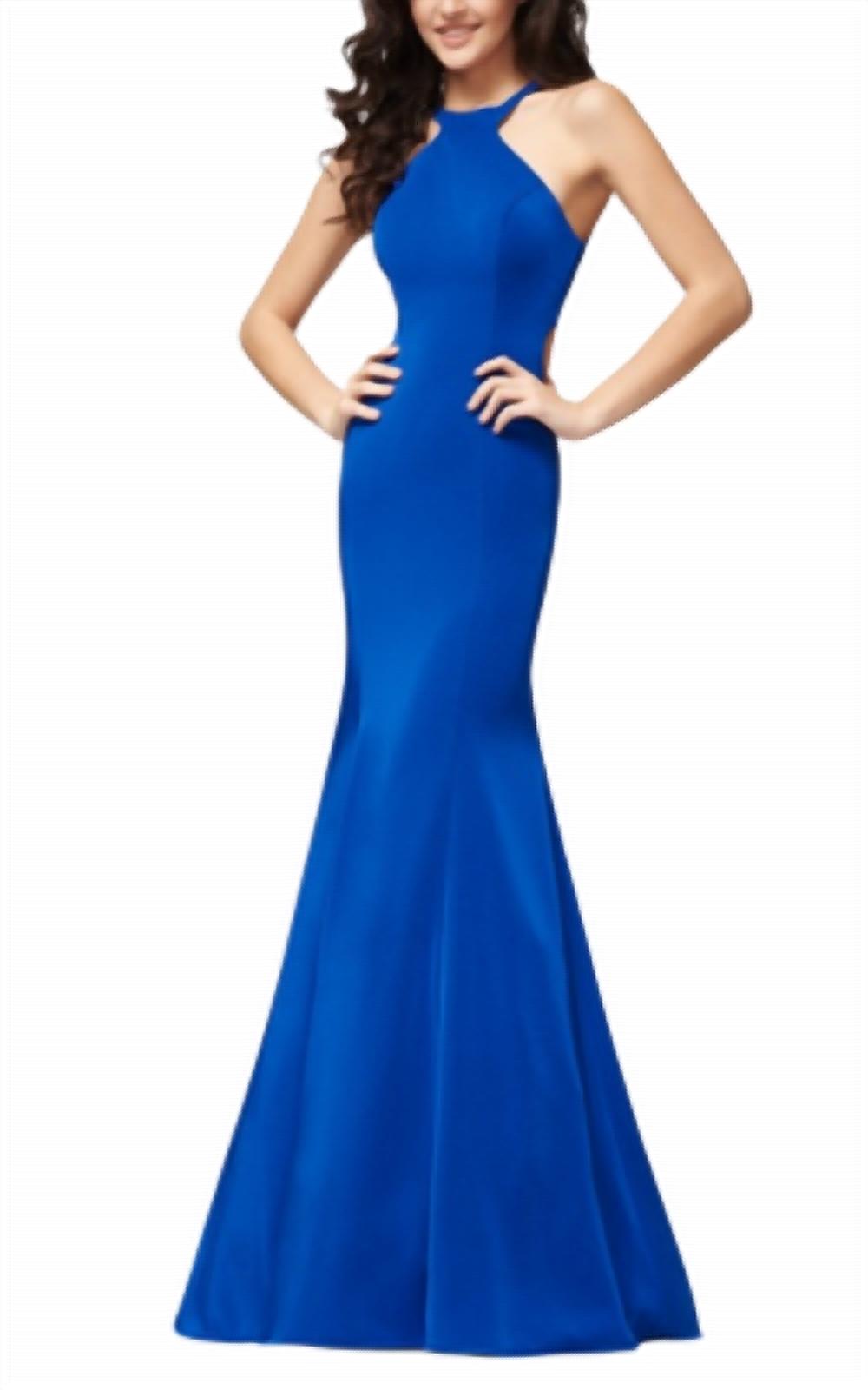 Colette By Mon Cheri - High Neck Jersey
