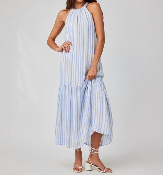 Bella Dahl - Tiered Contrast Maxi Dress