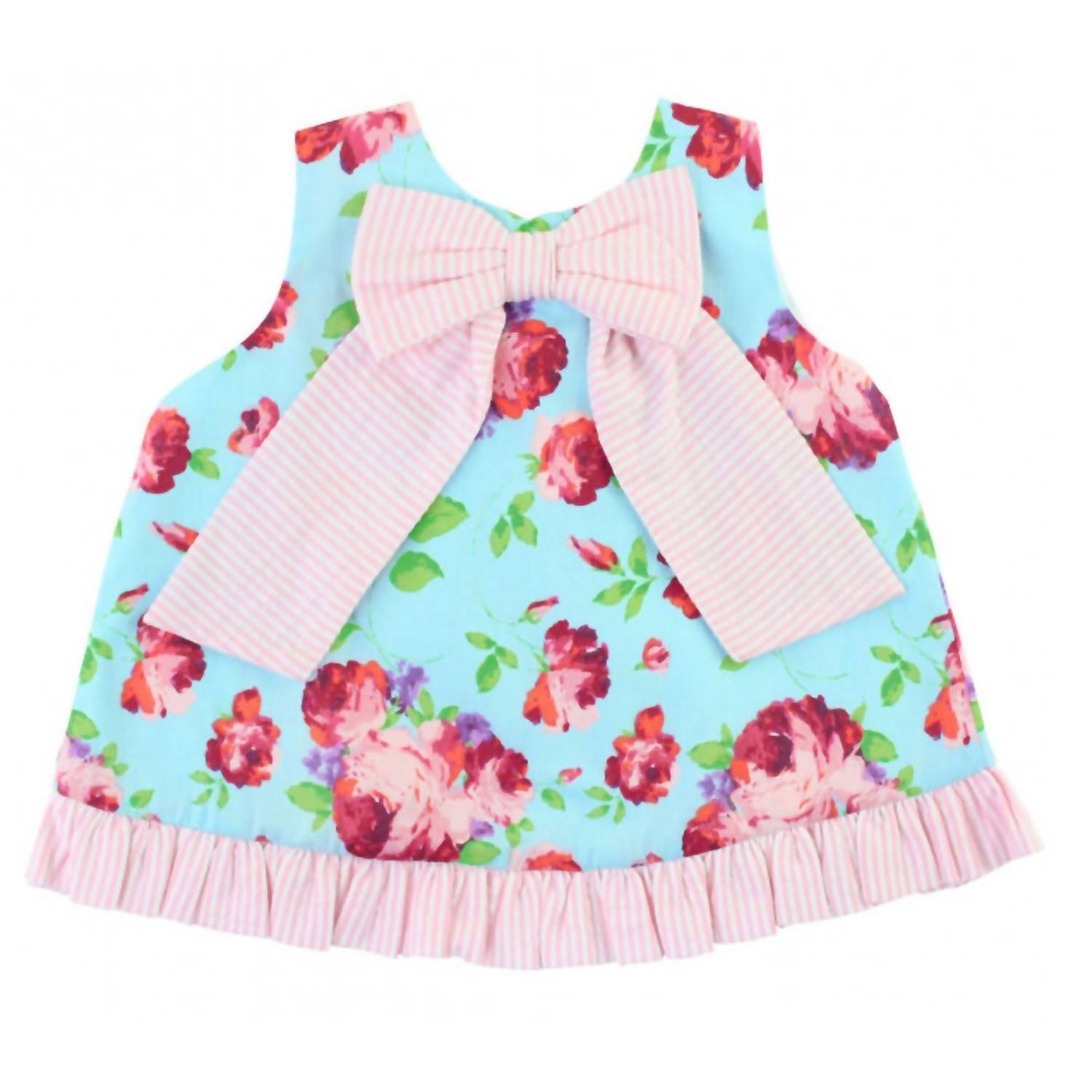 Rufflebutts - Girls Life Is Rosy Swing Top And Diaper Cover Set