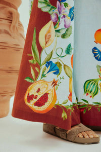 Alemais - Dahlia Floral Linen Pants