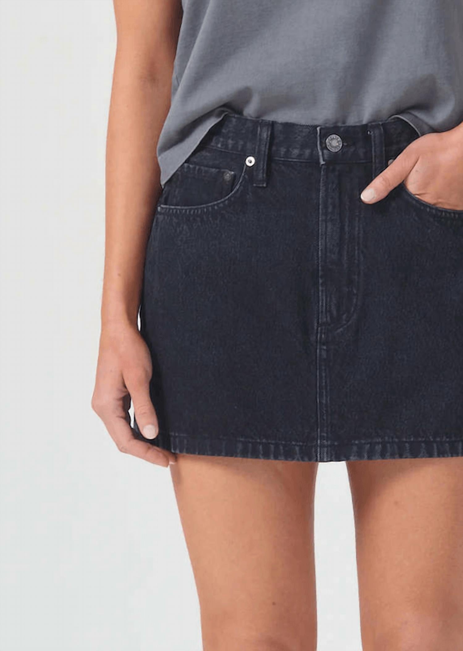 Agolde - Liv Mini Skirt