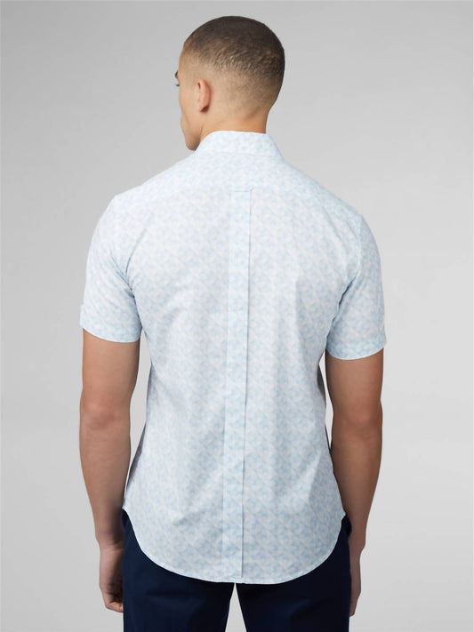 Ben Sherman - Optic Geo Print Short Sleeve Shirt