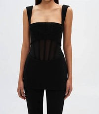 Misha - INES BONDED JUMPSUIT