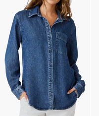 Bella Dahl - Denim Button Up Shirt