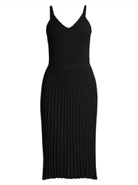 Milly - Cami Top Pleated Dress