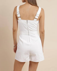 Sage The Label - Self Control Twill Sleeveless Romper