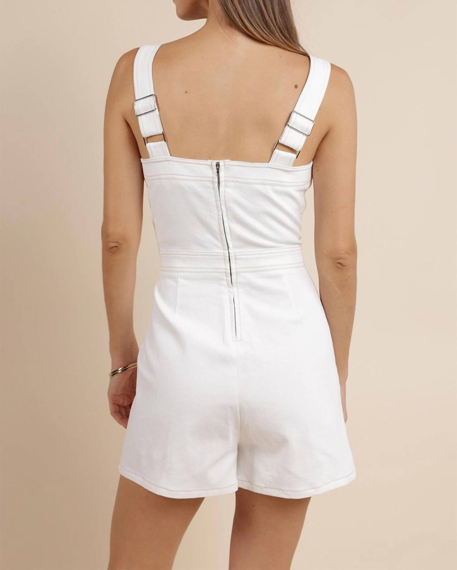 Sage The Label - Self Control Twill Sleeveless Romper