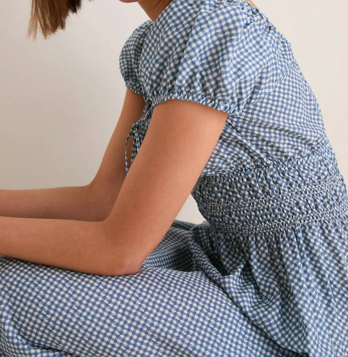 Ciao Lucia - Gingham Aladine Dress